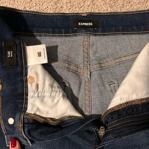 Express Women Flare Blue Jeans 00Short